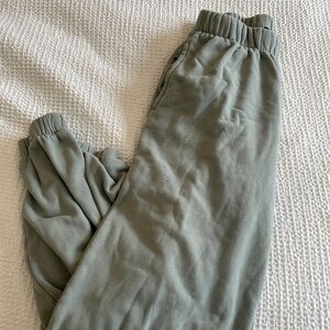 Green Brandy Melville Sweatpants